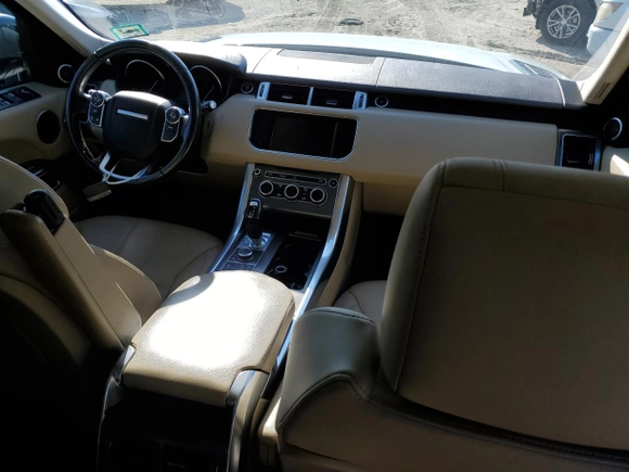 2016 Land Rover Range Rover Sport V6 SE with VIN SALWG2VFXGA633794, listed as a Copart auction lot 43907785 with 0 mi miles and Clean Title. Bid and sale history available at carsss.com. Image 8.