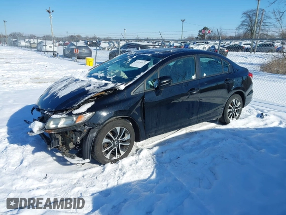 2015 Honda Civic EX z VIN 19XFB2F80FE010721, wystawiony jako IAAI lot #41276439 z przebiegiem 108 722 mil mil oraz . Historia ofert i sprzedaży dostępna na DreamBid. Obrazek 17.