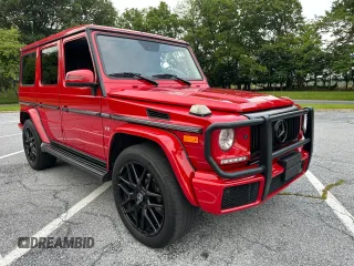 2016 Mercedes-Benz G 550 z VIN WDCYC3KF1GX249951, wystawiony jako Copart lot #60940775 z przebiegiem 184 841 mil mil oraz Czysty tytuł • Clean title. Historia ofert i sprzedaży dostępna na DreamBid. Obrazek 1.