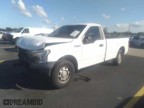 2016 Ford F-150 XL with VIN 1FTMF1C85GKD86081, listed as a IAAI auction lot 35336549 with 95,488 mi miles and . Bid and sale history available at DreamBid. Image 2.