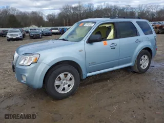 2008 Mercury Mariner with VIN 4M2CU81Z18KJ18646, listed as a Copart auction lot 47645155 with 108,623 mi miles and Salvage Title. Bid and sale history available at carsss.com. Image 1.