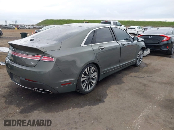 2017 Lincoln MKZ Hybrid Reserve with VIN 3LN6L5MU6HR637784, listed as a IAAI auction lot 41725406 with 111,023 mi miles and . Bid and sale history available at DreamBid. Image 4.
