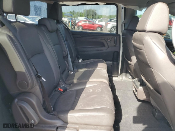 2018 Honda Odyssey Elite with VIN 5FNRL6H97JB026117, listed as a Copart auction lot 50831115 with 0 mi miles and Salvage Title. Bid and sale history available at carsss.com. Image 12.