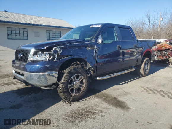 2008 Ford F-150 XL with VIN 1FTRW14W28FC21683, listed as a Copart auction lot 88480885 with 202,540 mi miles and Salvage Title. Bid and sale history available at carsss.com. Image 1.