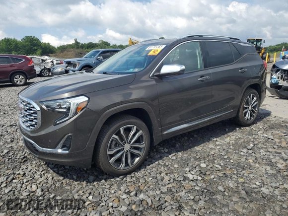 2019 GMC Terrain Denali with VIN 3GKALXEX8KL388874, listed as a Copart auction lot 64785385 with 32,046 mi miles and Salvage title. Bid and sale history available at DreamBid. Image 1.