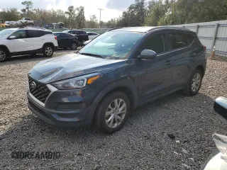 2021 Hyundai Tucson Value with VIN KM8J33A42MU362680, listed as a Copart auction lot 43443315 with 91,253 mi miles and Salvage Title. Bid and sale history available at carsss.com. Image 1.