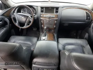 2013 Infiniti QX56 with VIN JN8AZ2NE2D9040452, listed as a Copart auction lot 55810675 with 219,713 mi miles and Clean Title. Bid and sale history available at DreamBid. Image 8.