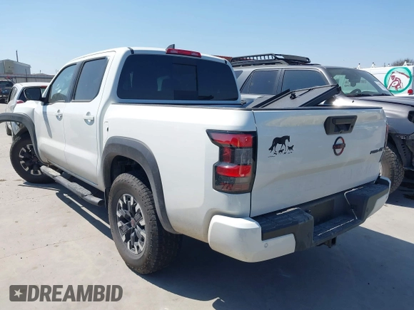 2024 Nissan Frontier PRO-4X with VIN 1N6ED1EKXRN651496, listed as a IAAI auction lot 41801908 with 7,058 mi miles. Bid and sale history available at carsss.com. Image 3.