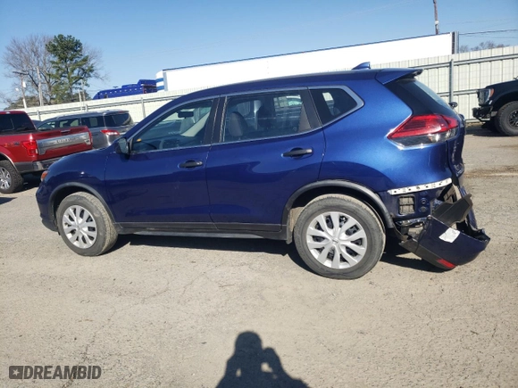 2017 Nissan Rogue SV with VIN JN8AT2MV9HW007930, listed as a Copart auction lot 48568055 with 133,862 mi miles and Salvage Title. Bid and sale history available at carsss.com. Image 2.