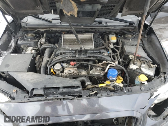 2015 Subaru WRX with VIN JF1VA1A60F9834792, listed as a Copart auction lot 46128425 with 155,677 mi miles and Salvage Title. Bid and sale history available at carsss.com. Image 13.