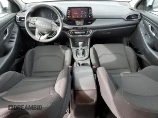 2018 Hyundai Elantra GT with VIN KMHH35LE6JU066203, listed as a Copart auction lot 73211344 with 57,361 mi miles and Salvage Title. Bid and sale history available at carsss.com. Image 8.