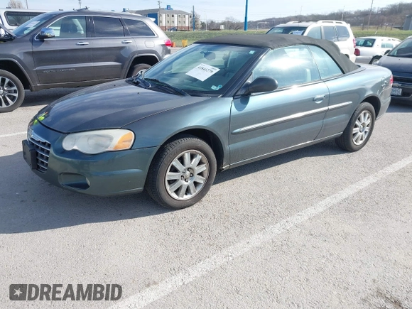 2004 Chrysler Sebring Limited with VIN 1C3EL65R44N228569, listed as a IAAI auction lot 41841279 with 182,964 mi miles and . Bid and sale history available at DreamBid. Image 2.