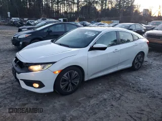 2016 Honda Civic EX-T with VIN 19XFC1F47GE214325, listed as a Copart auction lot 78481154 with 129,052 mi miles and Salvage title. Bid and sale history available at DreamBid. Image 1.