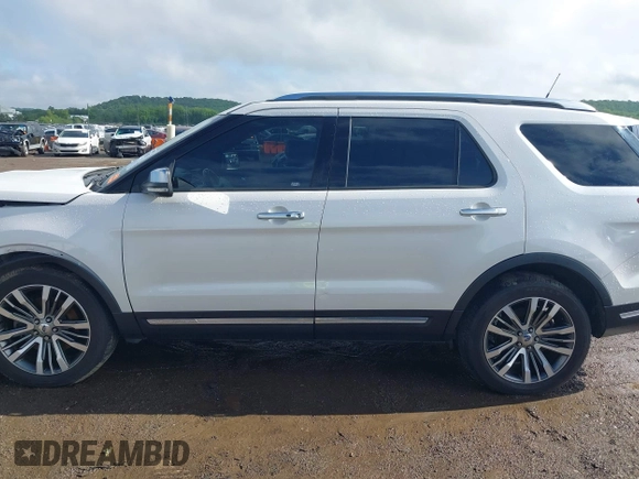 2018 Ford Explorer Platinum with VIN 1FM5K8HT1JGB05258, listed as a IAAI auction lot 42431183 with 73,449 mi miles and . Bid and sale history available at DreamBid. Image 14.
