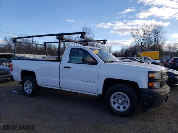 2014 Chevrolet Silverado 1500 Work Truck with VIN 1GCNCPEH4EZ196189, listed as a Copart auction lot 88604565 with 190,311 mi miles and Clean Title. Bid and sale history available at carsss.com. Image 4.