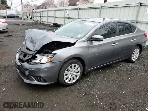 2017 Nissan Sentra SV with VIN 3N1AB7AP6HY371736, listed as a Copart auction lot 52800165 with 63,037 mi miles and Salvage Title. Bid and sale history available at carsss.com. Image 10.
