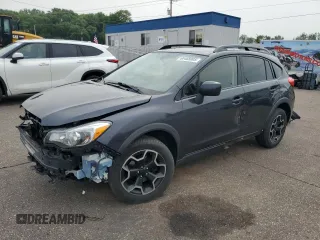 2014 Subaru Crosstrek Premium with VIN JF2GPAVC0E8244440, listed as a Copart auction lot 60468005 with 104,831 mi miles and Salvage title. Bid and sale history available at DreamBid. Image 1.