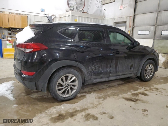 2016 Hyundai Tucson SE with VIN KM8J3CA43GU127418, listed as a Copart auction lot 45644315 with 117,677 mi miles and Salvage Title. Bid and sale history available at carsss.com. Image 3.