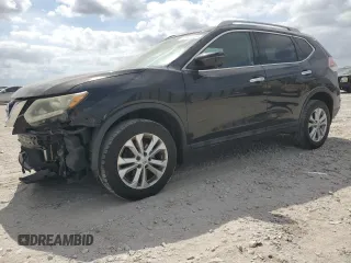 2016 Nissan Rogue SV z VIN 5N1AT2MV4GC847945, wystawiony jako Copart lot #53849605 z przebiegiem 101 202 mil mil oraz Szkoda całkowita • Salvage title. Historia ofert i sprzedaży dostępna na DreamBid. Obrazek 1.