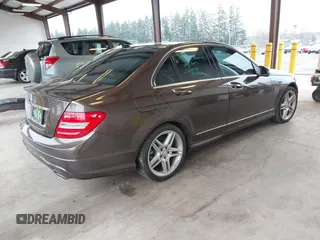 2013 Mercedes-Benz C 350 Sport with VIN WDDGF5HB7DG147211, listed as a IAAI auction lot 41615722 with 89,082 mi miles and . Bid and sale history available at DreamBid. Image 4.