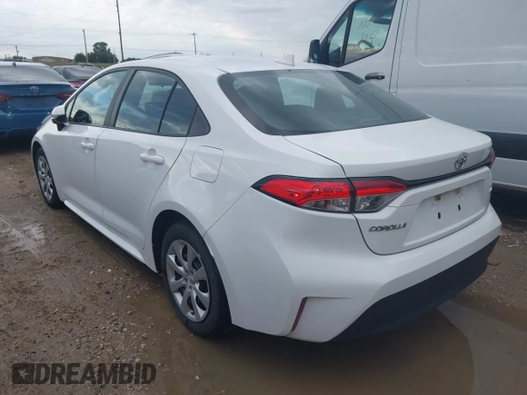 2023 Toyota Corolla LE with VIN 5YFB4MDE9PP063267, listed as a IAAI auction lot 42171466 with 40,064 mi miles and . Bid and sale history available at carsss.com. Image 3.