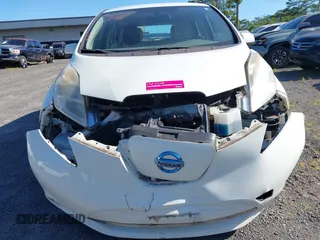 2012 Nissan LEAF SL with VIN JN1AZ0CP7CT024532, listed as a IAAI auction lot 41570127 with 1 mi miles. Bid and sale history available at carsss.com. Image 6.