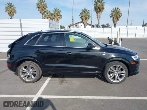 2018 Audi Q3 Premium Plus with VIN WA1JCCFS2JR009411, listed as a IAAI auction lot 41754526 with 85,781 mi miles. Bid and sale history available at carsss.com. Image 14.