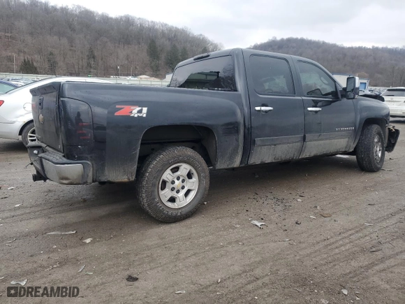 2007 Chevrolet Silverado 1500 LT w/1LT with VIN 3GCEK13M37G502558, listed as a Copart auction lot 45300455 with 407,467 mi miles and Salvage Title. Bid and sale history available at carsss.com. Image 3.