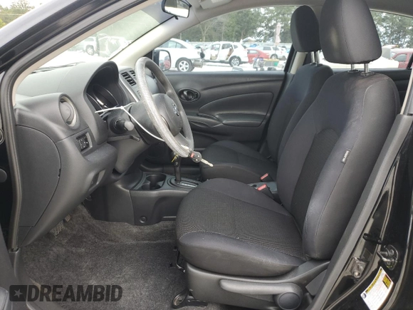 2012 Nissan Versa SV with VIN 3N1CN7AP0CL856430, listed as a Copart auction lot 70993634 with 97,853 mi miles and Salvage Title. Bid and sale history available at carsss.com. Image 7.