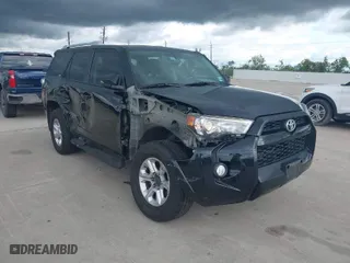2018 Toyota 4Runner SR5 with VIN JTEBU5JR6J5491178, listed as a IAAI auction lot 40290380 with 148,150 mi miles. Bid and sale history available at carsss.com. Image 1.