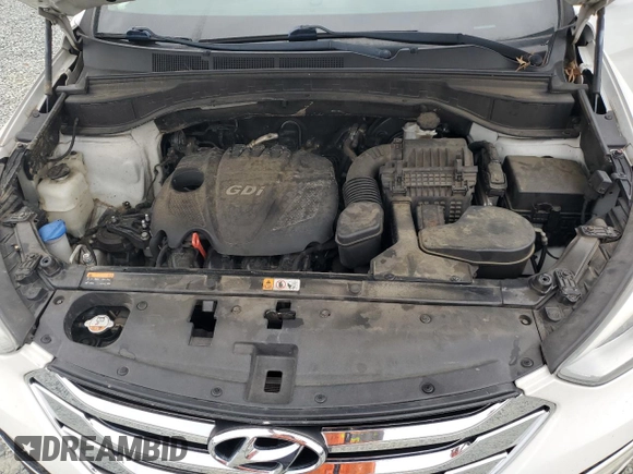 2014 Hyundai Santa Fe Sport with VIN 5XYZU3LB3EG229963, listed as a Copart auction lot 49635525 with 133,239 mi miles and Salvage Title. Bid and sale history available at carsss.com. Image 12.
