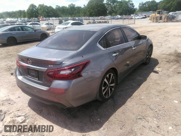 2017 Nissan Altima SR with VIN 1N4AL3AP0HC119630, listed as a IAAI auction lot 42082944 with 187,720 mi miles and . Bid and sale history available at carsss.com. Image 4.