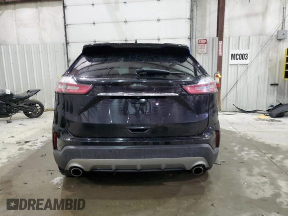 2019 Ford Edge SEL with VIN 2FMPK3J98KBC40336, listed as a Copart auction lot 41475595 with 152,452 mi miles and Salvage Title. Bid and sale history available at carsss.com. Image 6.