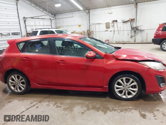 2011 Mazda 3 S Sport with VIN JM1BL1K60B1400743, listed as a IAAI auction lot 42617071 with 92,269 mi miles and . Bid and sale history available at DreamBid. Image 13.