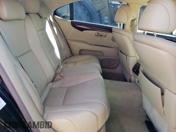 2007 Lexus LS 460 L with VIN JTHGL46FX75011432, listed as a Copart auction lot 42060325 with 137,954 mi miles and Salvage Title. Bid and sale history available at DreamBid. Image 11.
