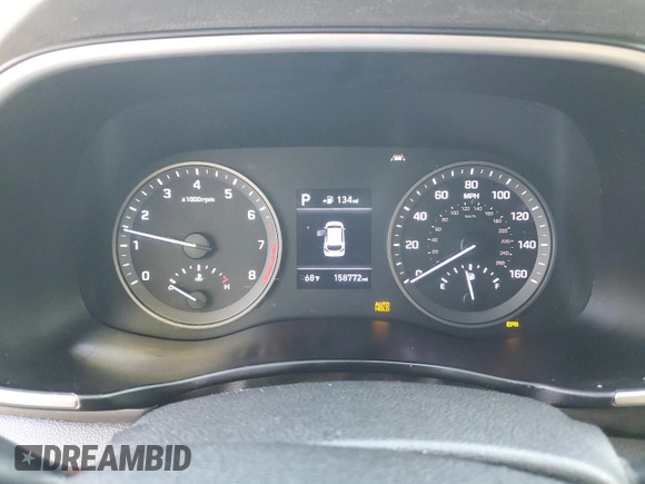2019 Hyundai Tucson Sport with VIN KM8J33AL2KU858440, listed as a Copart auction lot 48773745 with 158,772 mi miles and Salvage Title. Bid and sale history available at carsss.com. Image 9.