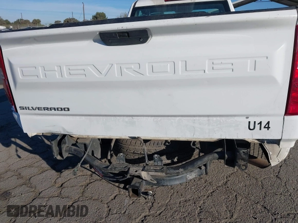 2020 Chevrolet Silverado 1500 Work Truck with VIN 3GCNWAEFXLG266603, listed as a IAAI auction lot 40771640 with 95,746 mi miles. Bid and sale history available at carsss.com. Image 18.