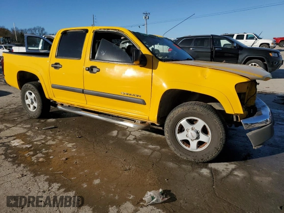 2004 GMC Canyon 1SB SLE Z85 with VIN 1GTDT136548113786, listed as a Copart auction lot 81349234 with 341,821 mi miles and Salvage Title. Bid and sale history available at carsss.com. Image 4.