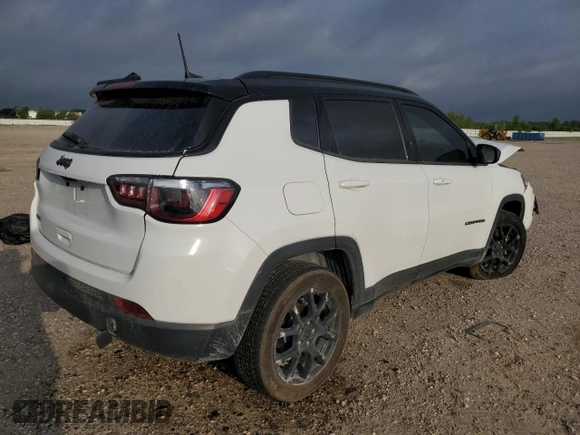 2024 Jeep Compass Latitude with VIN 3C4NJDBN1RT162366, listed as a Copart auction lot 56775645 with Not provided miles and Salvage title. Bid and sale history available at DreamBid. Image 3.