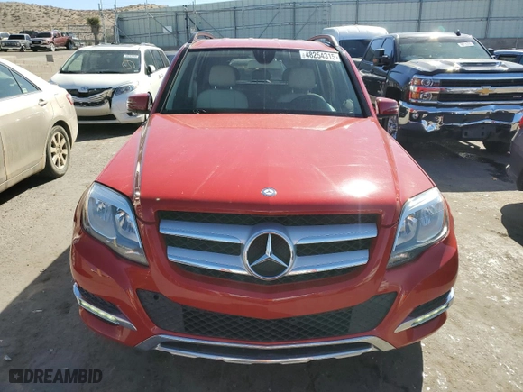 2014 Mercedes-Benz GLK-Class GLK 350 with VIN WDCGG8JB4EG300237, listed as a Copart auction lot 48254315 with 106,221 mi miles and Salvage Title. Bid and sale history available at carsss.com. Image 5.