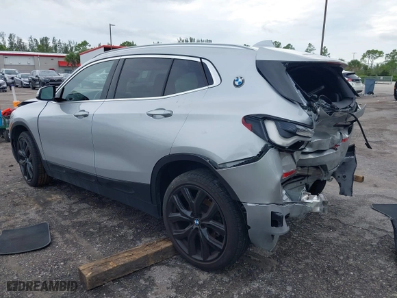2022 BMW X2 sDrive28i with VIN WBXYH9C09N5T71828, listed as a IAAI auction lot 40536245 with 36,012 mi miles. Bid and sale history available at carsss.com. Image 3.