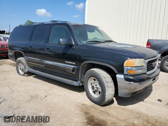2001 GMC Yukon XL SLT with VIN 3GKGK26G51G254412, listed as a Copart auction lot 71555514 with 152,139 mi miles and Clean Title. Bid and sale history available at carsss.com. Image 4.
