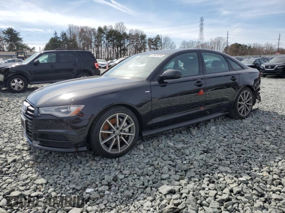 2018 Audi A6 Premium with VIN WAUF8AFC6JN100552, listed as a Copart auction lot 45419255 with 0 mi miles and Salvage Title. Bid and sale history available at carsss.com. Image 1.