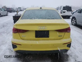 2024 Audi A3 Sedan Progressiv with VIN WAULUCGY9RA129552, listed as a Copart auction lot 88086885 with 1,142 mi miles and Salvage Title. Bid and sale history available at carsss.com. Image 6.
