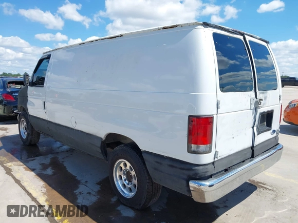 1998 Ford Econoline Cargo z VIN 1FTPE24L0WHA26141, wystawiony jako IAAI lot #42222412 z przebiegiem 345 331 mil mil oraz . Historia ofert i sprzedaży dostępna na DreamBid. Obrazek 3.