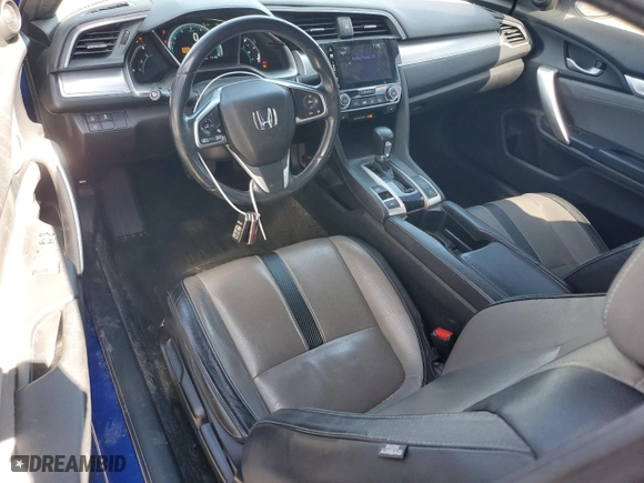 2016 Honda Civic Coupe Touring with VIN 2HGFC3B94GH362130, listed as a Copart auction lot 47612125 with 121,995 mi miles and Salvage Title. Bid and sale history available at carsss.com. Image 8.