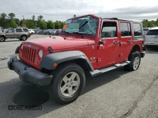 2007 Jeep Wrangler Unlimited X z VIN 1J8GA39177L215188, wystawiony jako Copart lot #58503095 z przebiegiem 192 269 mil mil oraz Szkoda całkowita • Salvage title. Historia ofert i sprzedaży dostępna na DreamBid. Obrazek 1.