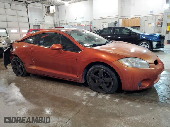 2007 Mitsubishi Eclipse GS with VIN 4A3AK24F87E018751, listed as a Copart auction lot 43540064 with 219,531 mi miles and Salvage Title. Bid and sale history available at carsss.com. Image 4.