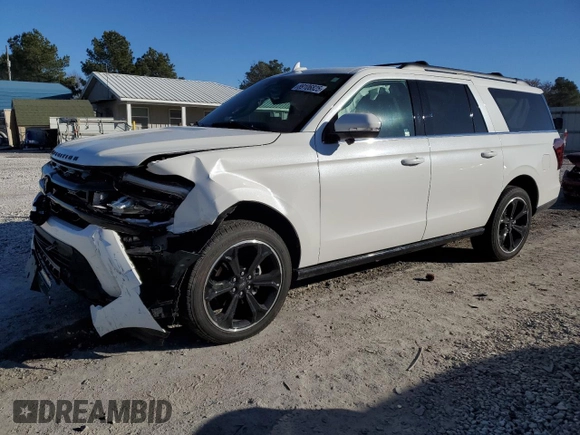 2024 Ford Expedition Max Limited with VIN 1FMJK2A84REA70689, listed as a Copart auction lot 89106825 with 9,232 mi miles and Salvage title. Bid and sale history available at DreamBid. Image 1.