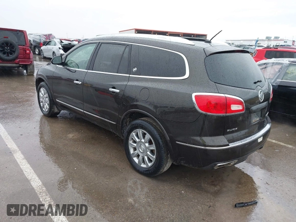 2014 Buick Enclave Leather with VIN 5GAKRBKD1EJ181493, listed as a IAAI auction lot 41458179 with 223,281 mi miles and . Bid and sale history available at DreamBid. Image 3.